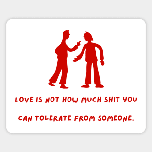 Tolerating a Narcissist Magnet